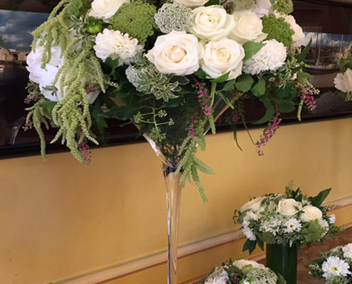 Bouquets de table de mariage
